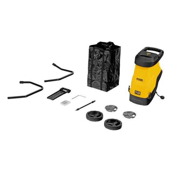 Измельчитель садовый электрический ECS-2800, 2800 Вт, 45 мм Denzel