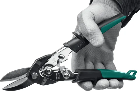 KRAFTOOL Grand, 270 мм, прямые ножницы по металлу (2324-S)