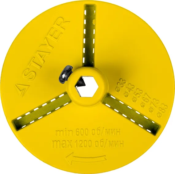 STAYER основание - державка для кольцевых коронок, Professional (33346)