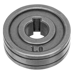 Подающий ролик, V профиль под стальную проволоку 0,8-1мм, 2 шт Denzel