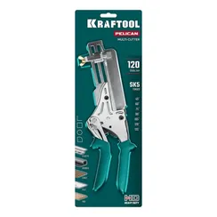 KRAFTOOL PELIKAN 120 до 120 мм, Удлиненные угловые ножницы для пластмассовых и резиновых профилей (23370)