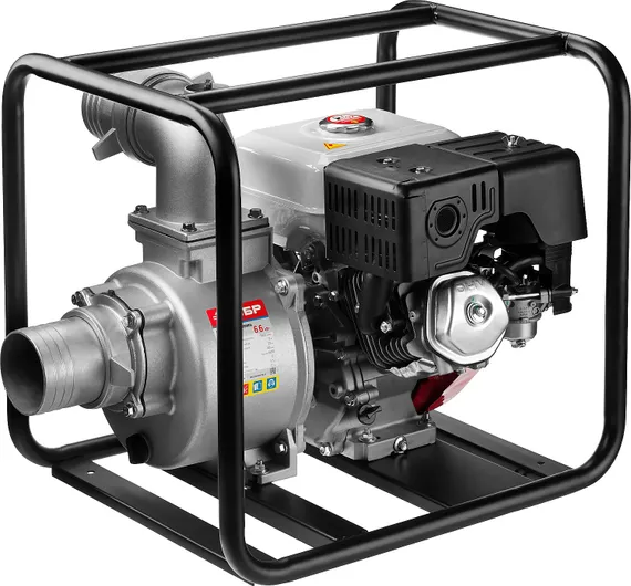 ЗУБР 1600 л/мин, мотопомпа бензиновая (ЗБМП-1600)