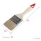STAYER UNIVERSAL, 63 мм, 2.5″, светлая натуральная щетина, деревянная ручка, все виды ЛКМ, плоская кисть (0101-063)