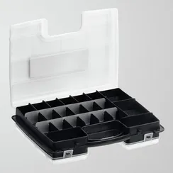 СИБИН 295 х 220 х 76 мм, Пластиковый двухсторонний органайзер (38028)