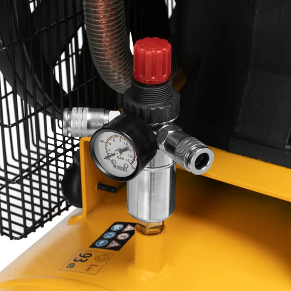 Компрессор воздушный рем. привод BCV 4000-T/200, 4,0 кВт, 200 литров, 690 л/мин Denzel