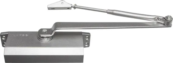 ЗУБР до 80 кг, цвет серебро, дверной доводчик, Профессионал (37910-80)