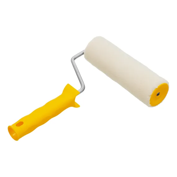 Валик "Лаки", 180 мм, ворс 5 мм, D 48 мм, D ручки 8 мм, Велюр Сибртех