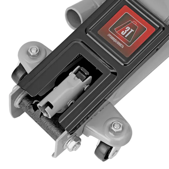 Домкрат гидравлический подкатной, 3 т, h подъема 150-530 мм Matrix