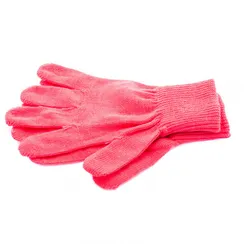 Перчатки трикотажные, акрил, коралл, двойная манжета Сибртех