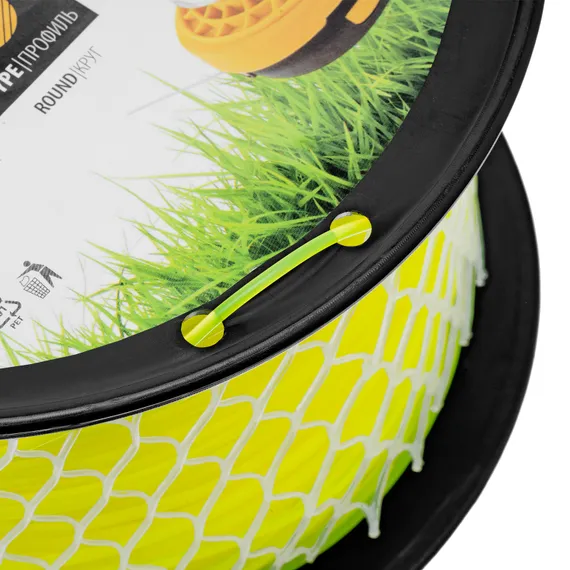 Леска для триммера круглая, 2,7мм х 151м, на DIN катушке FLEX CORD,  Denzel