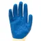 Перчатки трикотажные, полиэфирные, латексное рельефное покрытие, 10 Сибртех