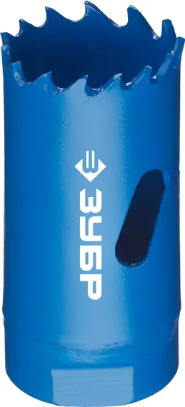 ЗУБР 25 мм, сталь Р6М5, биметаллическая коронка (29531-025)