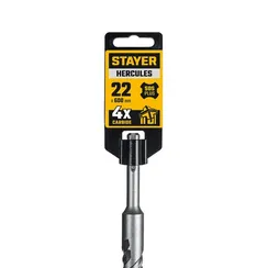 STAYER HERCULES-4Х 22x600 мм, SDS-plus бур (29290-600-22)