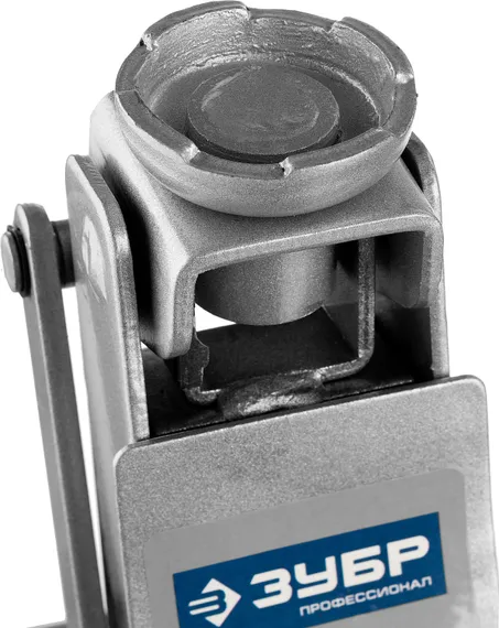 ЗУБР Т-65, 2.5 т, 90 - 360 мм, подкатной домкрат с низким подхватом и поворотной ручкой в кейсе, Профессионал (43057-2.5-K)