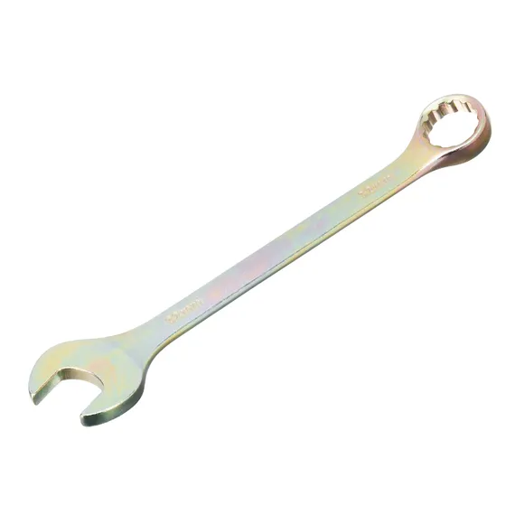 Ключ комбинированный, 32 мм, желтый цинк Сибртех