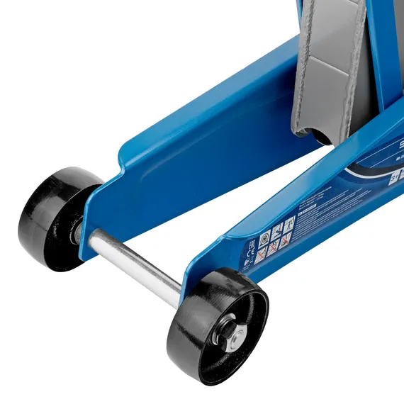 Домкрат гидравлический подкатной, высокий подъем, 3т SUV, 190-535 мм, в кейсе Stels