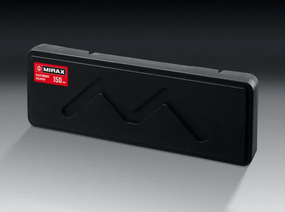 MIRAX 150 мм, электронный стальной штангенциркуль (34413-150)