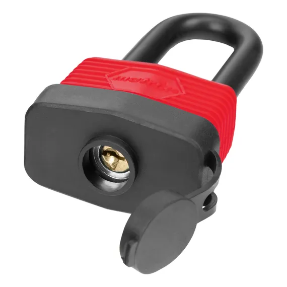 Замок навесной всепогодный, 50 мм, удлиненная дужка Matrix