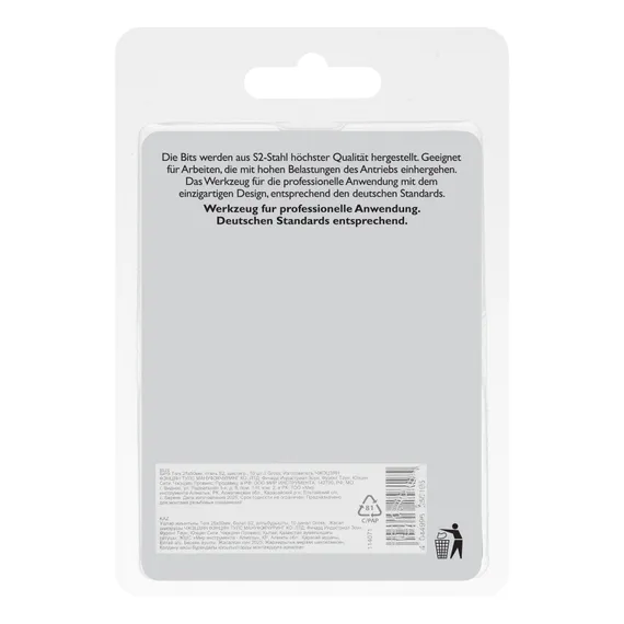 Бита Torx 25х50мм, сталь S2, шестигр., 10 шт. Gross