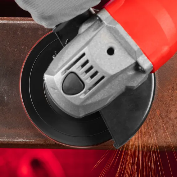 Круг абразивный на ворсовой подложке под "липучку", P 60, 115 мм, 10 шт Matrix