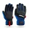 ЗУБР FLEX р.L (9), синие, профессиональные комбинированные перчатки, работа с сенсорными экранами, Профессионал (11477-L)