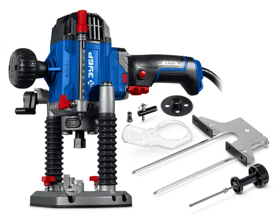 ЗУБР 1200 Вт, 80 мм, универсальный фрезер, Профессионал (ФПР-1280)