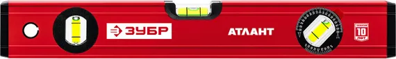 ЗУБР АТЛАНТ, 400 мм, уровень с усиленным профилем (34585-040)