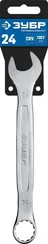 ЗУБР 24 мм, комбинированный гаечный ключ, Профессионал (27087-24)