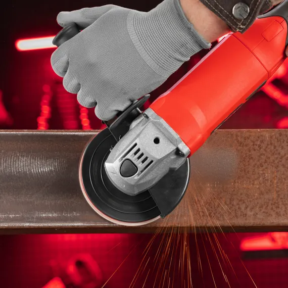 Круг абразивный на ворсовой подложке под "липучку", P 36, 125 мм, 10 шт Matrix