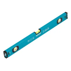 Уровень алюминиевый, магнит., фрезерованный, 3 глазка, 0,5 мм/м, 600 мм Gross