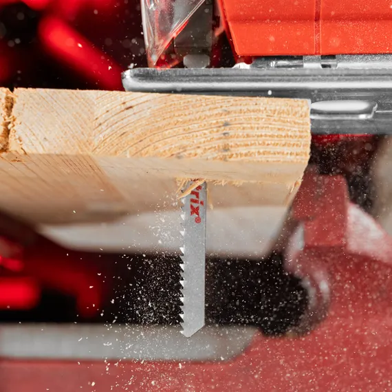 Полотна для электролобзика по дереву, 3 шт, 75 х 2.5 мм, HCS, EU- хвостовик Matrix