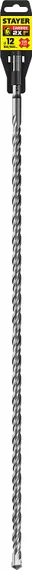 STAYER 12 x 1000 мм, SDS-plus бур, Professional (2930-1000-12)