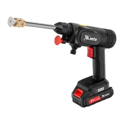 Мойка высокого давления аккумуляторная А-21-02, 40 бар, 4 л/мин, Li-ion 21 В, 2 акк. MTX