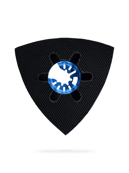 ЗУБР платформа треугольная (93 мм) для шлифовальных листов на велкро-основе, StarQuick (15528)