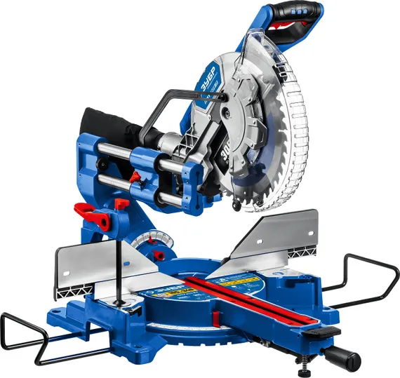 Пила торцовочная с протяжкой ЗУБР Профессионал d 305 х 30 мм 2000 Вт (ППТ-305-П)