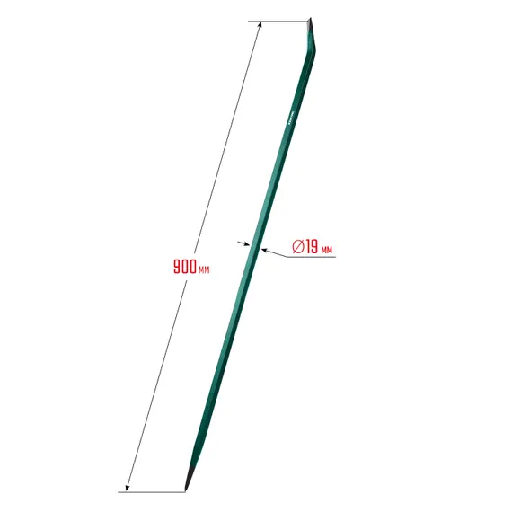 KRAFTOOL 900 мм, 19 мм, монтажный лом (21807-90)