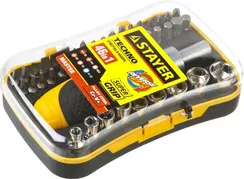 STAYER Compact-46, 46 предм., реверсивная отвертка с насадками (25084-H46)