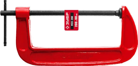 ЗУБР МСС-200, 200 мм, чугунная струбцина (32244-200)