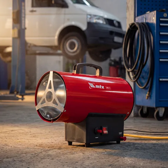 Газовая тепловая пушка GHB-15, 15 кВт, 320 м3/ч, пропан-бутан MTX