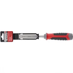 Долото-стамеска, 20 мм, 60 CrV, трехкомпонентная обрезиненная рукоятка Matrix