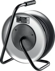 STAYER PRO-315, КГ, 3 x 1.5 мм2, 30 м, 3700 Вт, IP44, силовой удлинитель на стальной катушке (55077-30)