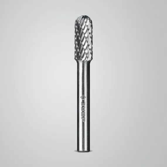 ЗУБР 8х20 мм, тип C (цилиндр со сферическим концом), хв-к 6 мм, твердосплавная борфреза, ПРОФЕССИОНАЛ (28802-8-20)