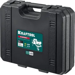 KRAFTOOL EXPERT 100 мм, в кейсе, универсальные мобильные тиски (32710-100)