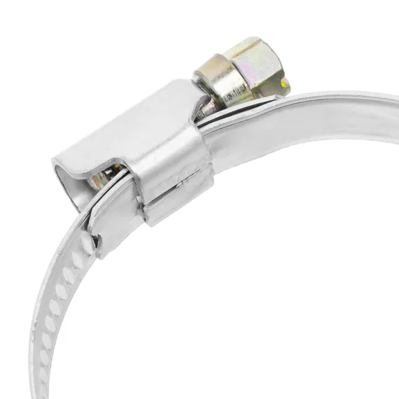 Хомуты металлические, Стандартное болтовое крепление 40-60 мм, 50 штук в упаковке, ширина 9 мм Сибртех