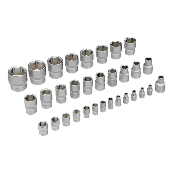 Набор инструментов, 1/2", 1/4", CrV, пластиковый кейс 94 предмета Stels