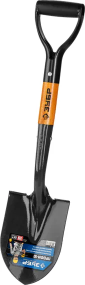 ЗУБР Профи-10, 210 х 150 х 660 мм, полотно 1.7 мм закалено, черенок из дуба высш. сорта с рукояткой, автомобильная лопата, Профессионал (39355)