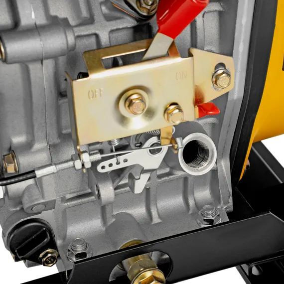 Генератор дизельный DES-55E, 5,5 кВт, 230 В, 11 л, электростартер Denzel