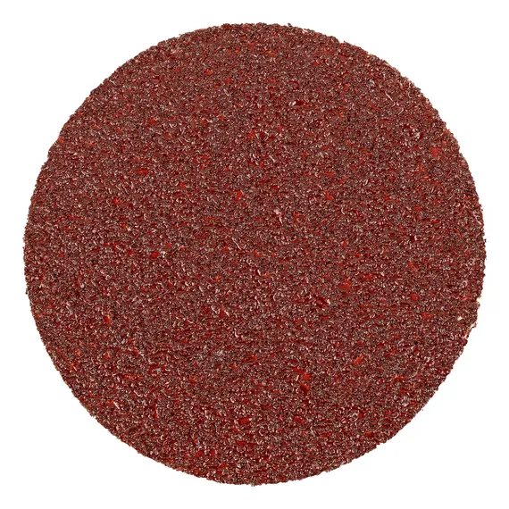 Круг абразивный на ворсовой подложке под "липучку", P 24, 115 мм, 10 шт Matrix