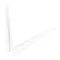 Кронштейн угловой с ребром, 200х250 мм, белый Сибртех