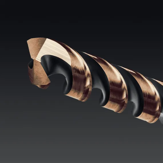 KRAFTOOL НЕХ-1/4″, d 3.2 х 75 мм, сверло по металлу для винтовёртов и шуруповертов IMPACT READY (29652-3.2)